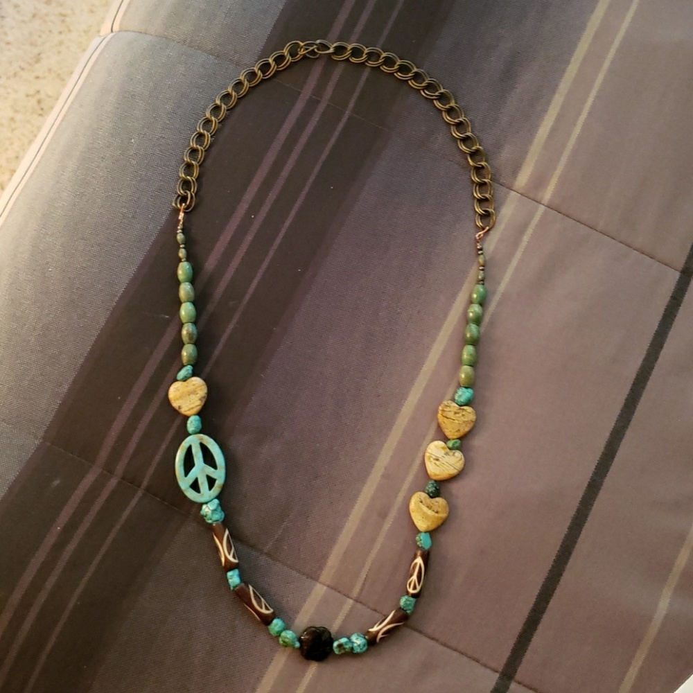 🍁6/$25🍁 PEACE Necklace from Bisby AZ
